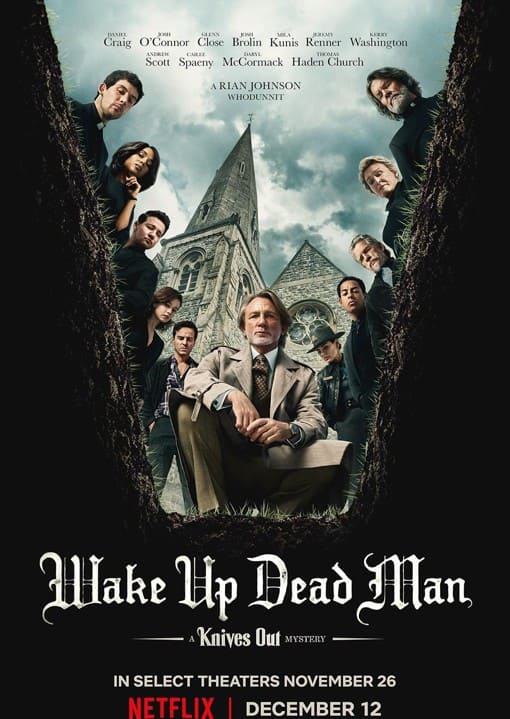 『ナイブズ・アウト ウェイク・アップ・デッドマン』のポスター