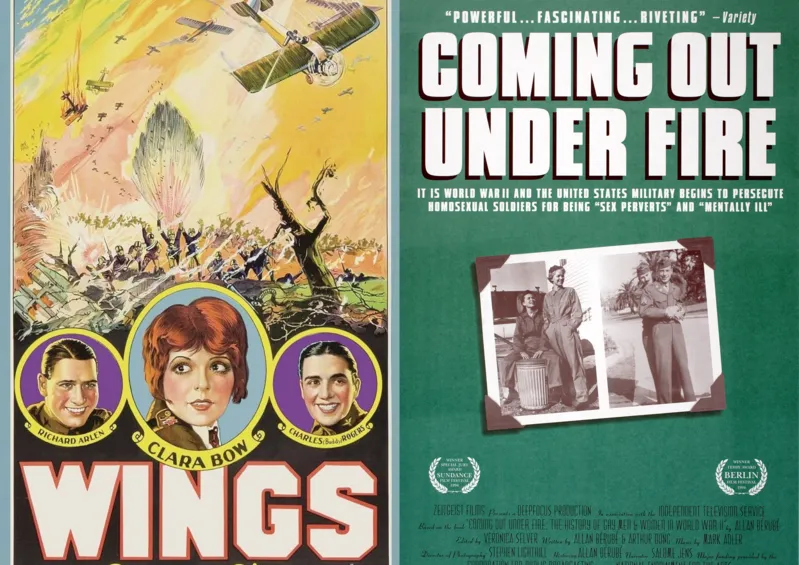 『つばさ』&『Coming Out Under Fire』のポスター