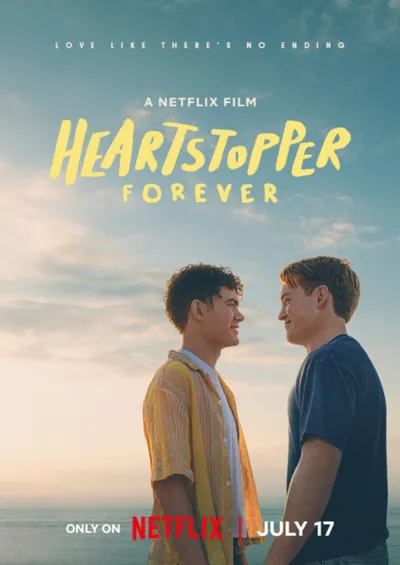 『HEARTSTOPPER ハートストッパー: 僕たちのフォーエバー』のポスター